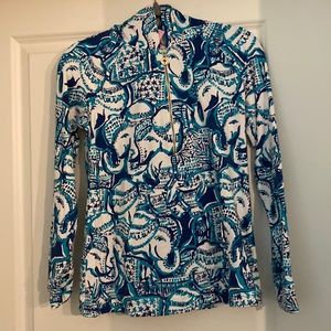 Lilly Pulitzer zip up hoodie